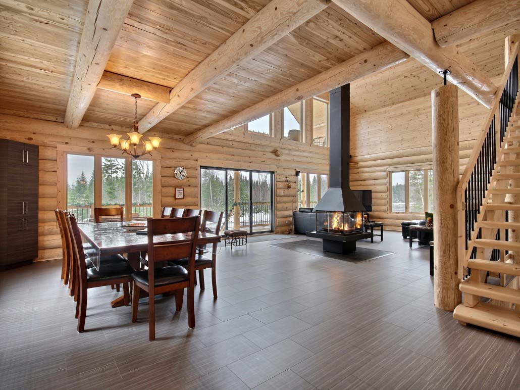 Pièce principale Chalet L'Aigle Royal