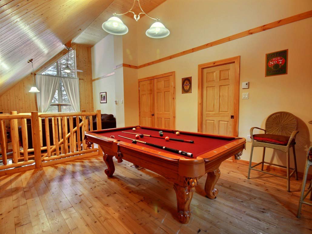 Table de billard Chalet Aurore-Boréale