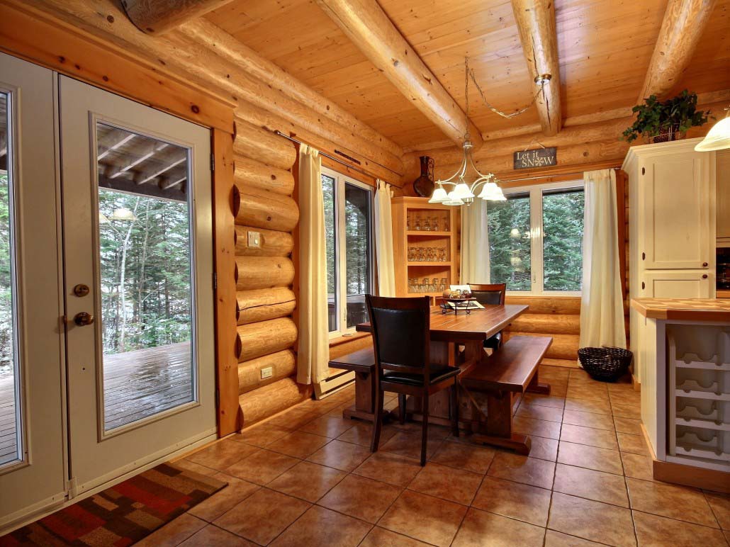 Entrée Chalet Aurore-Boréale