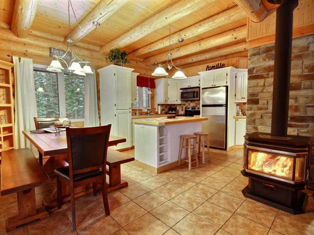 Salle à manger Chalet Aurore-Boréale