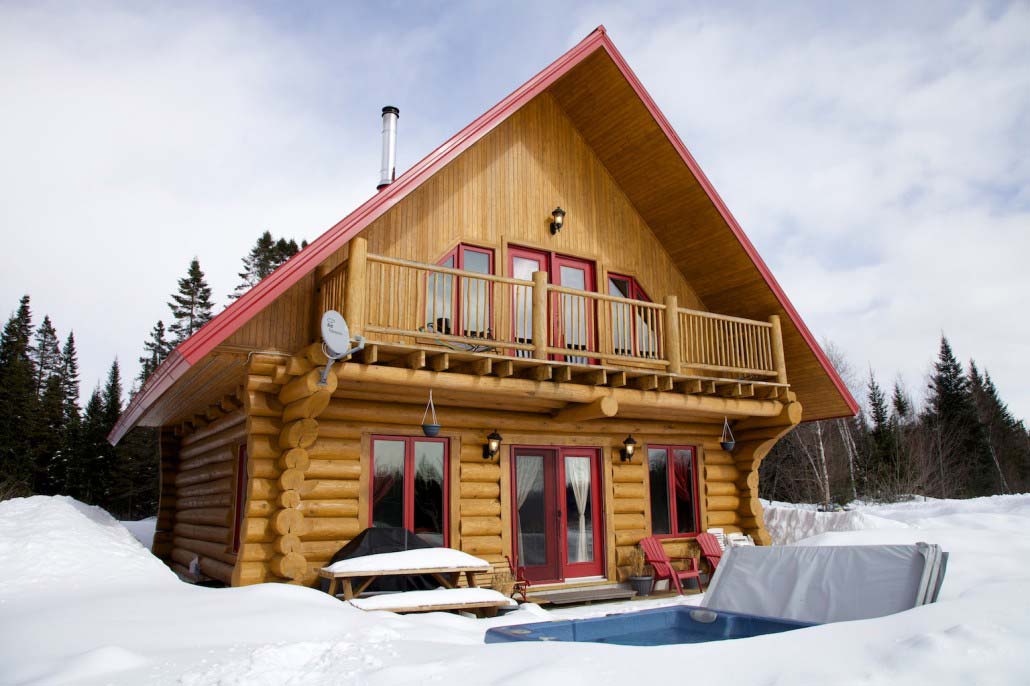 Chalet en bois rond Le Balbuzard