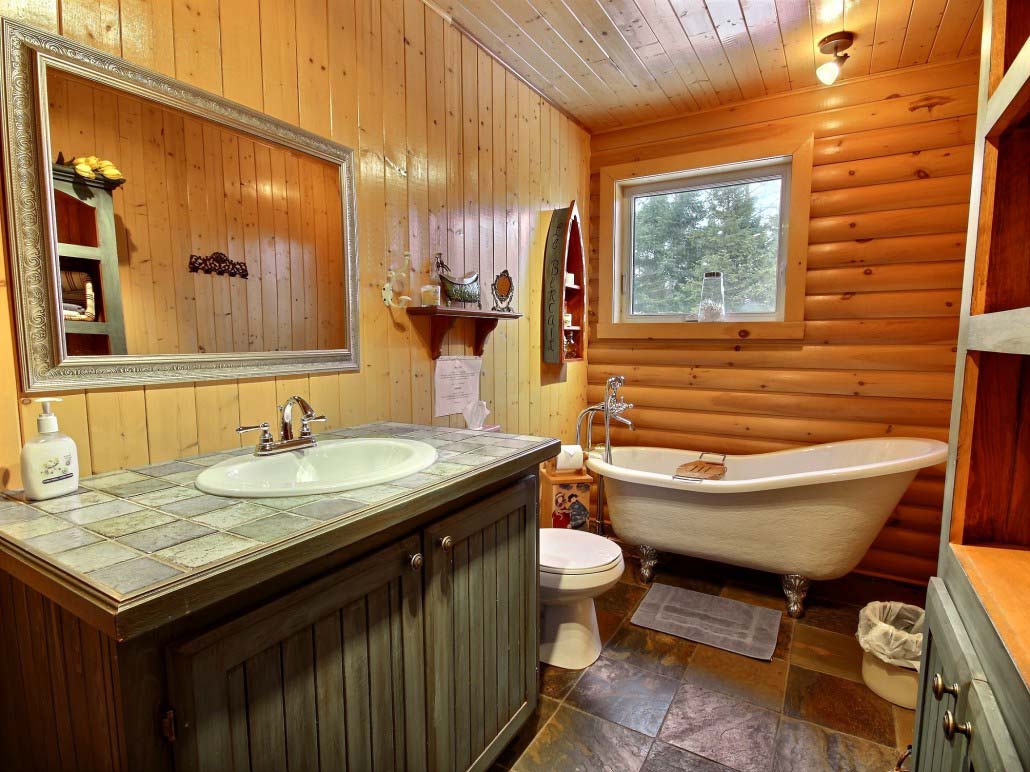 Salle de bain Chalet Le Bercail