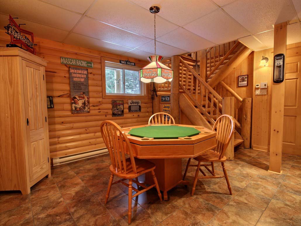 Table à poker Chalet Le Bercail