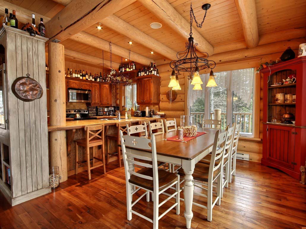 Salle à manger Chalet Le Bercail
