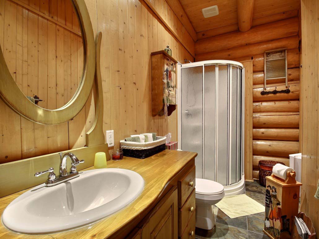 Salle de bain Chalet Le Bercail