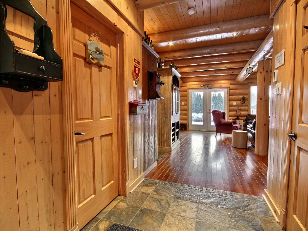 Hall d'entrée Chalet Le Bercail