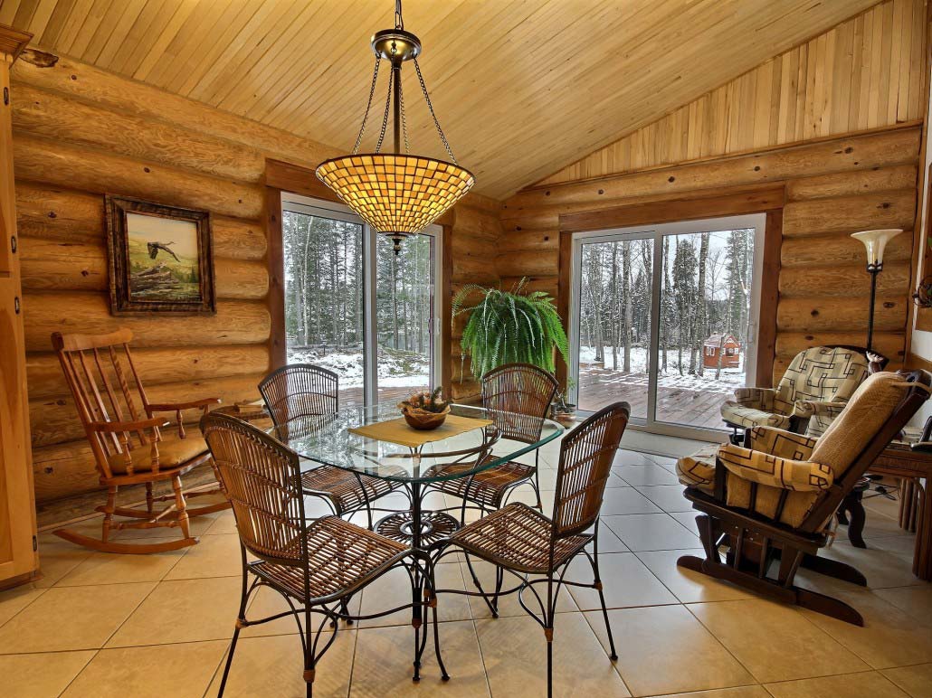 Table à cartes Chalet Bernache