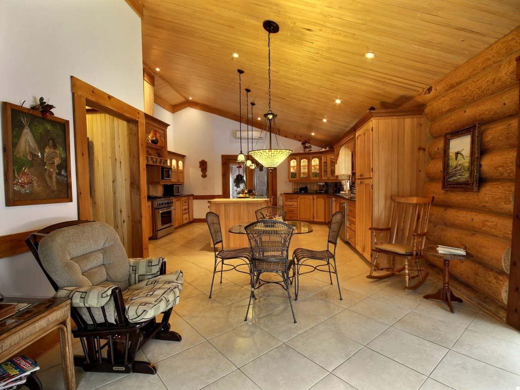 Salle principale Chalet Bernache