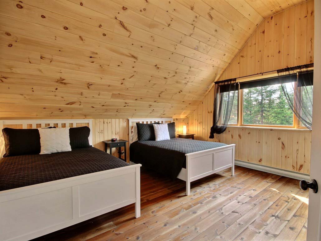 Chambre double Chalet Le Calumet