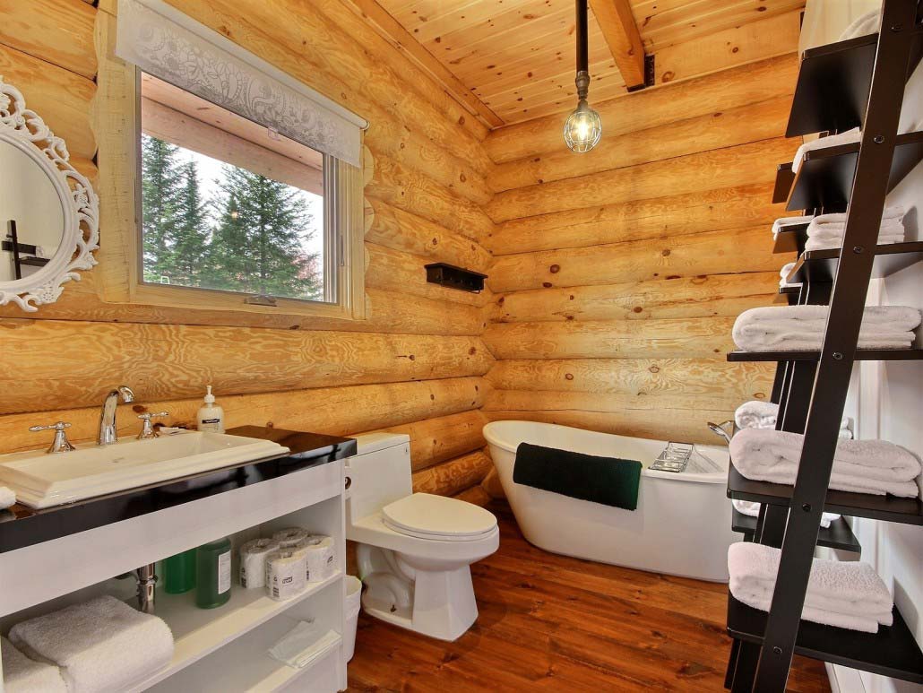 Salle de bain Chalet Le Calumet