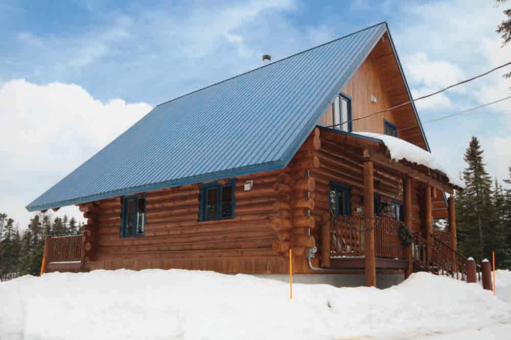 Façade Chalet Capteur-de-Rêves