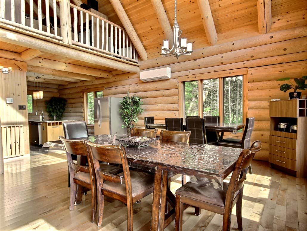Salle à manger-1 Chalet Carcajou
