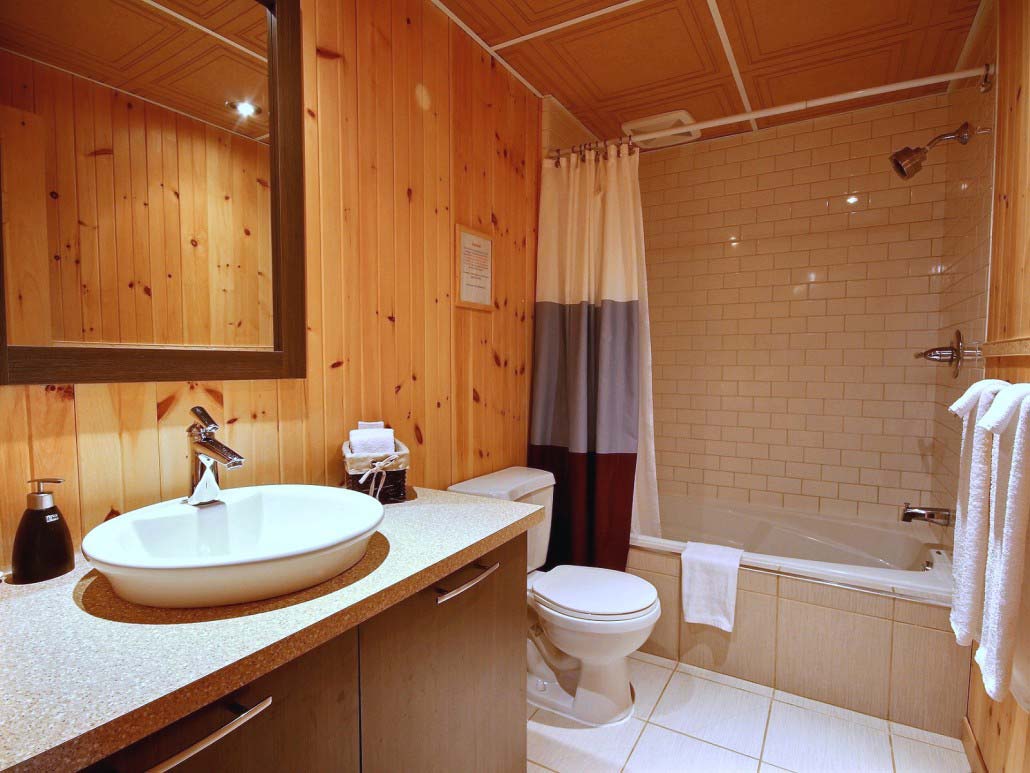 Salle de bain Chalet Carcajou
