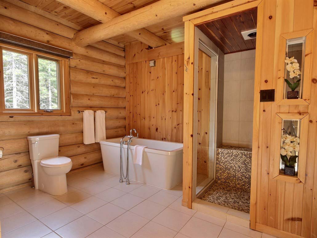 Salle de bain-4 Chalet Carcajou