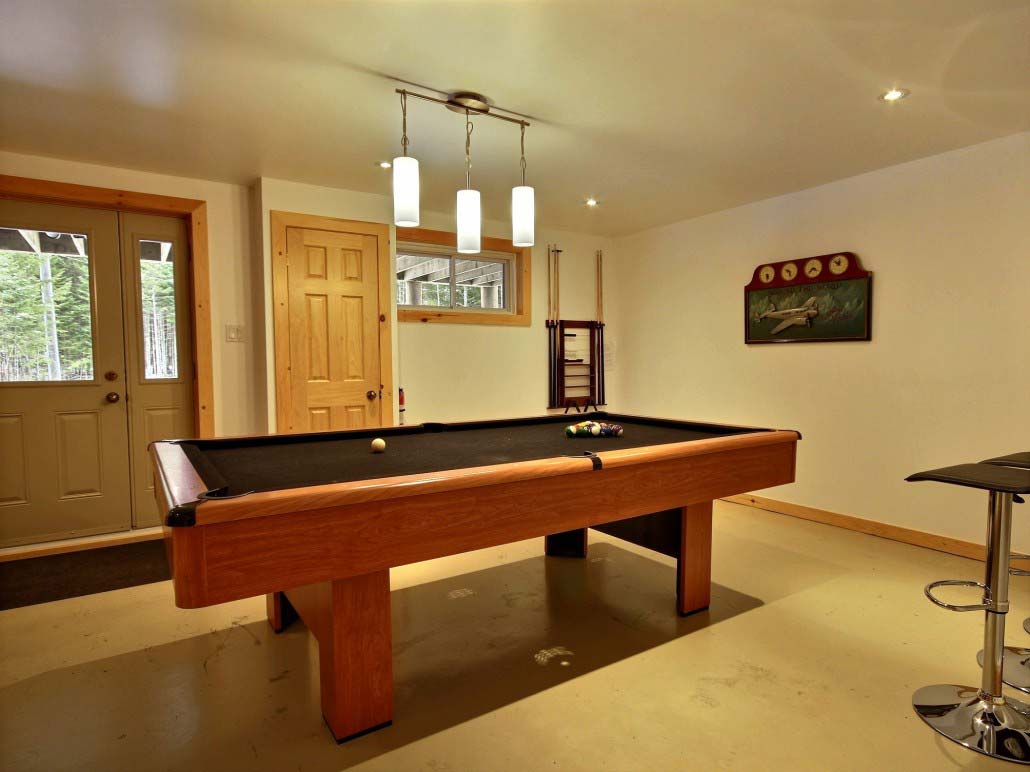 Table de billard Chalet Le Castor