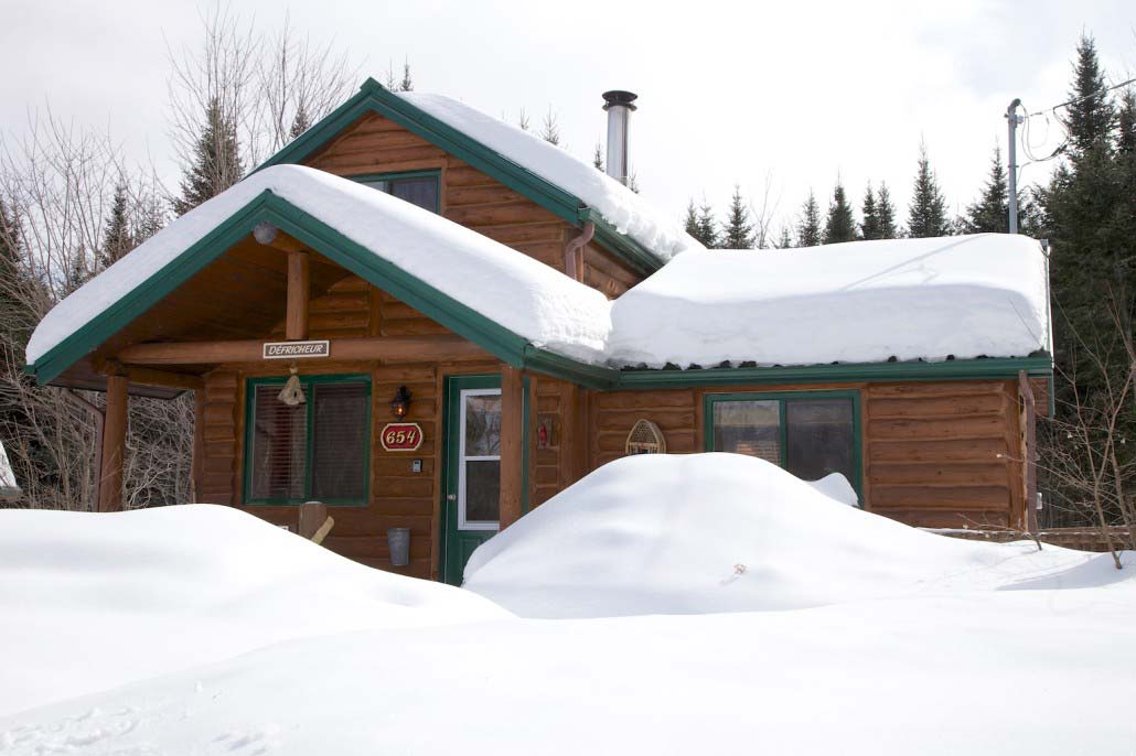 Chalet en bois rond Le Défricheur