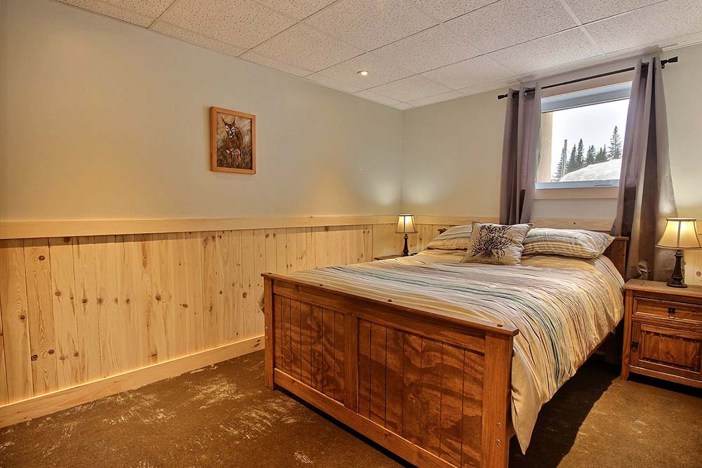 Chambre des maîtres Chalet Draveur