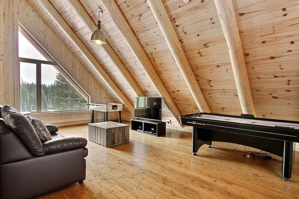 Salon mezzanine Chalet Draveur