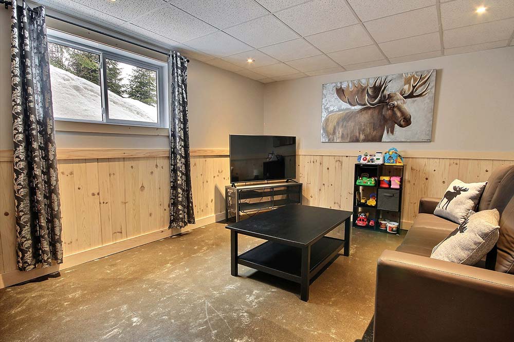 Sous-sol Chalet Draveur