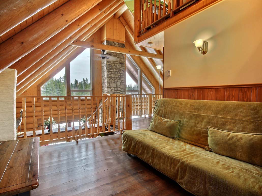 Salon mezzanine Chalet l'Eider