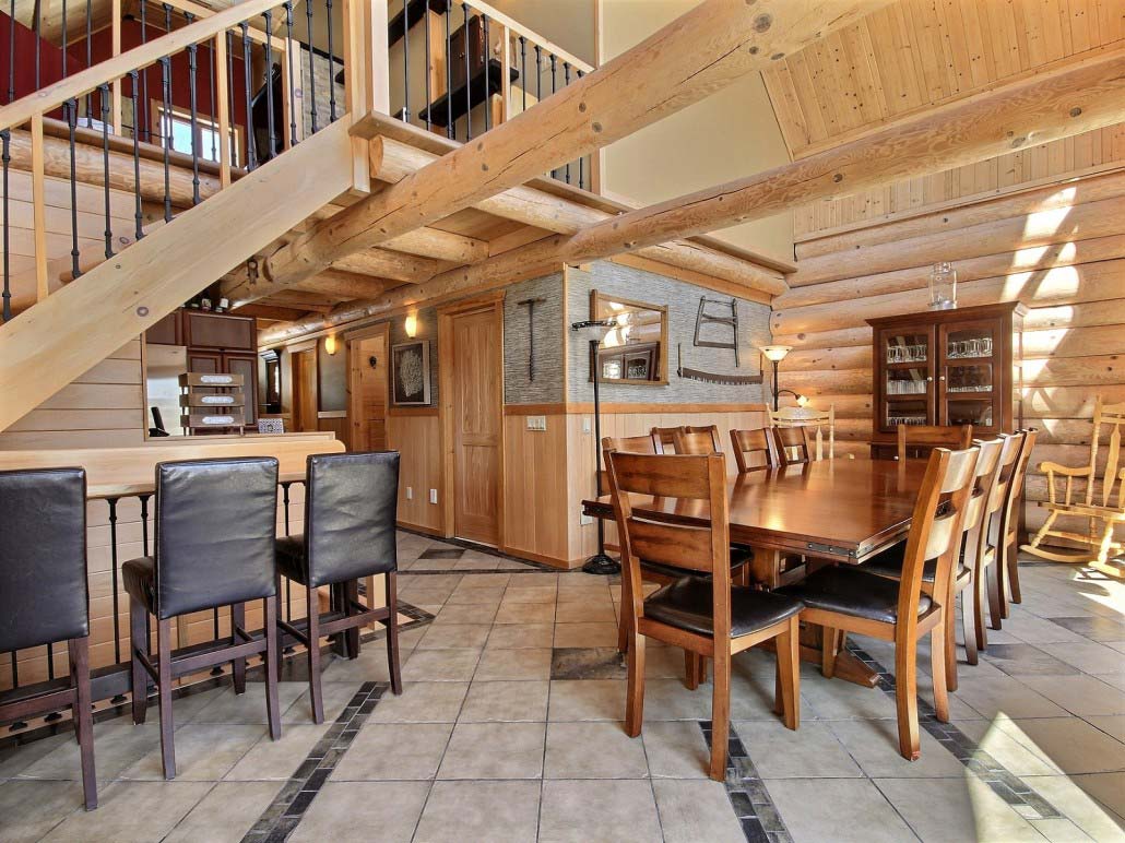 Salle à manger-1 Chalet Forestier