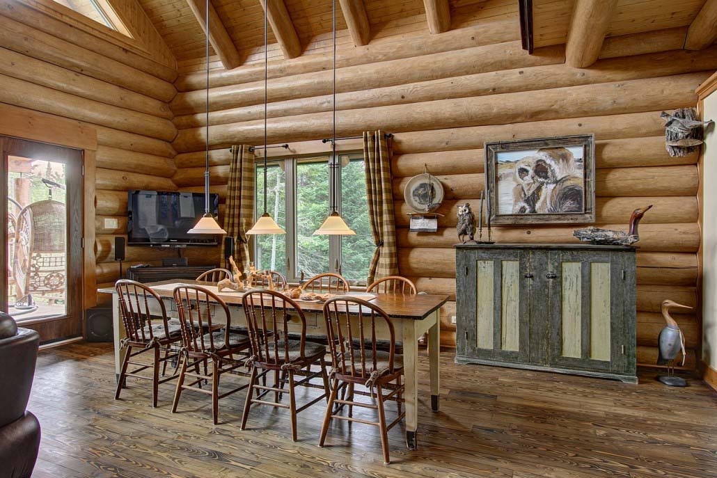 Salle à manger Chalet Havre de paix
