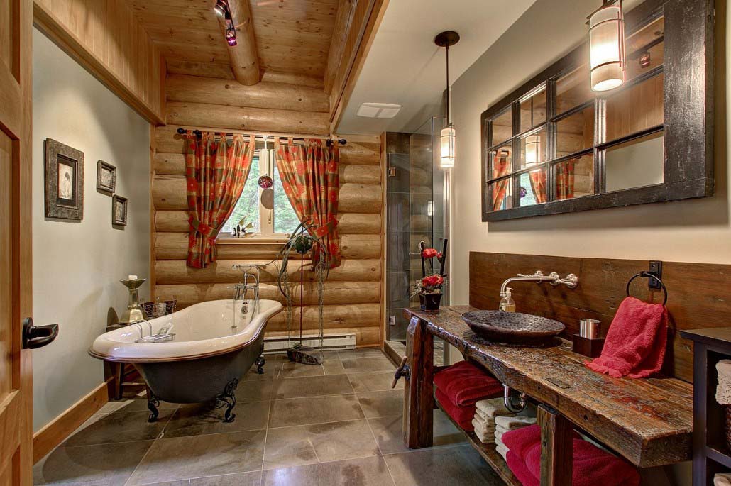 Salle de bain Chalet Havre de paix