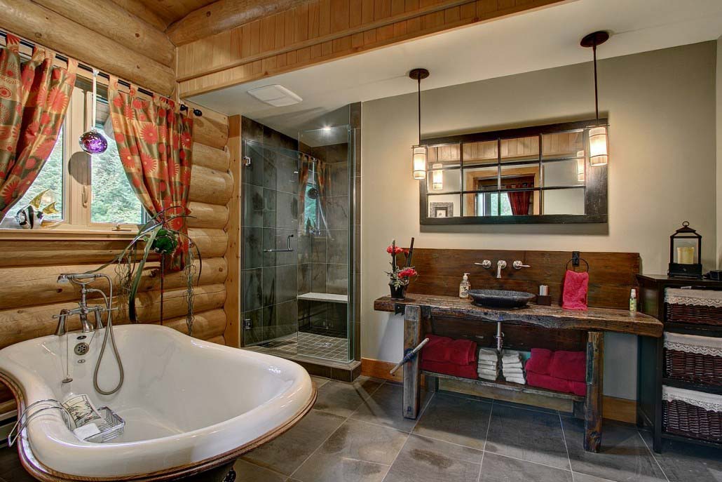 Salle de bain Chalet Havre de paix