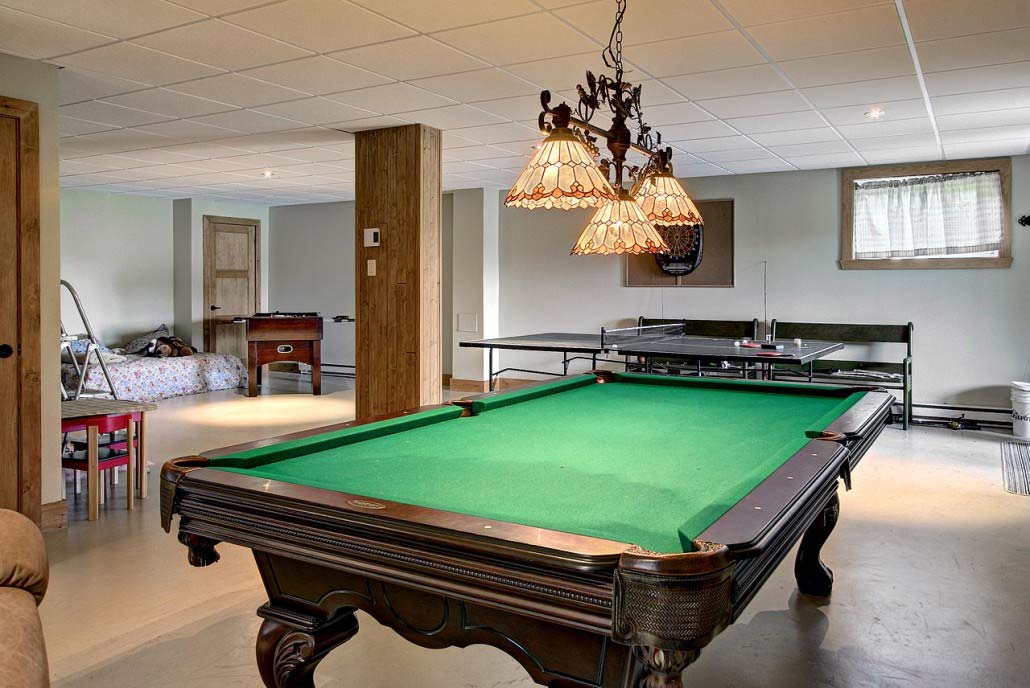 Table de billard Chalet Havre de paix