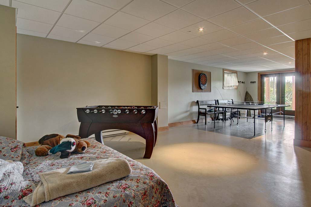 Sous-sol Chalet Havre de paix