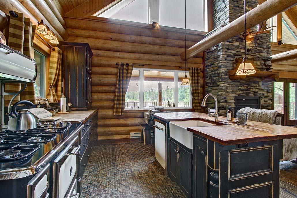 Cuisine Chalet Havre de paix