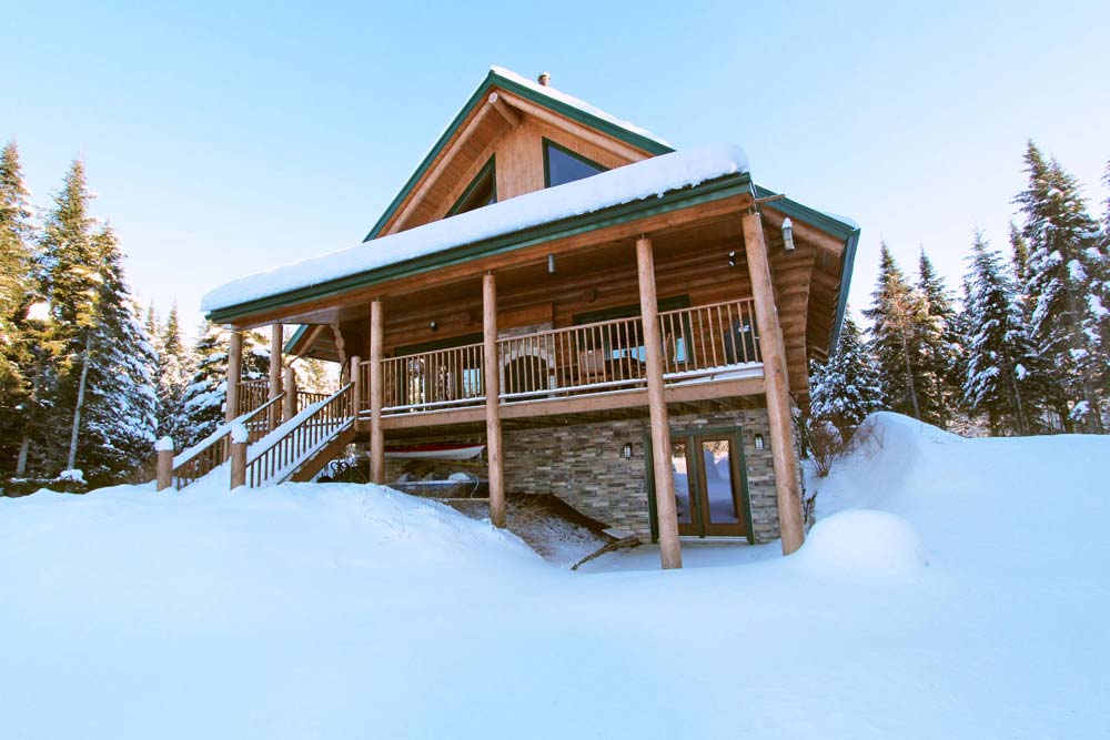 Chalet en bois rond Le Havre de paix