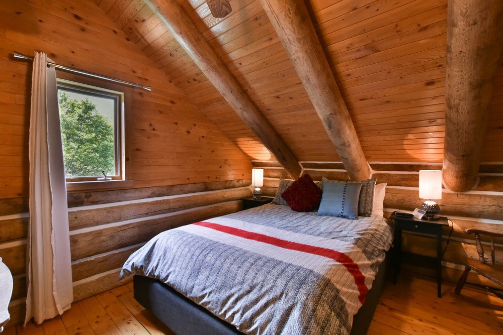 Chambre des maîtres Chalet Le Huard
