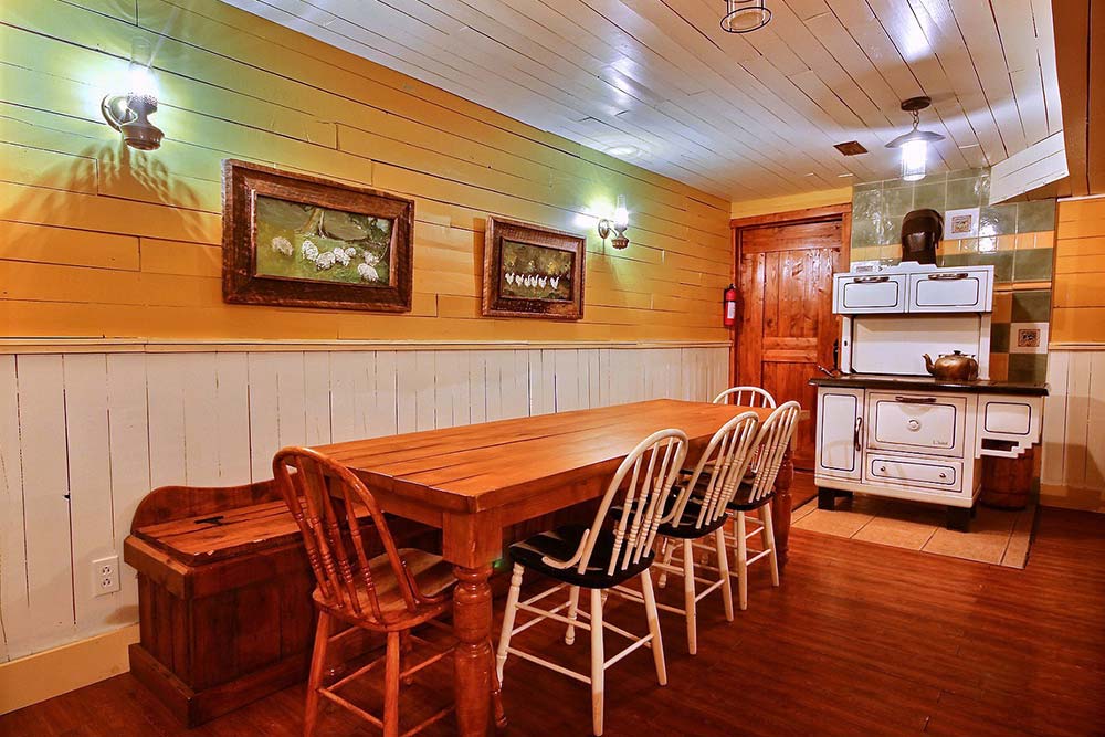 Table sous-sol Chalet Le Huard