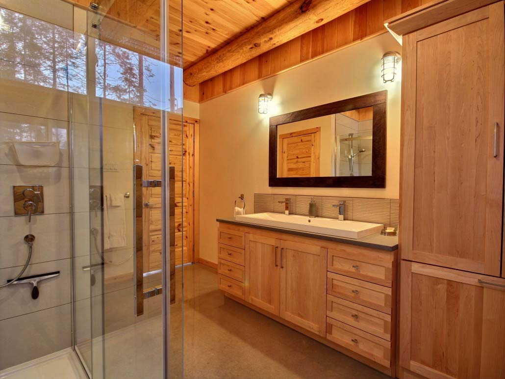 Salle de douche Chalet Inukshuk