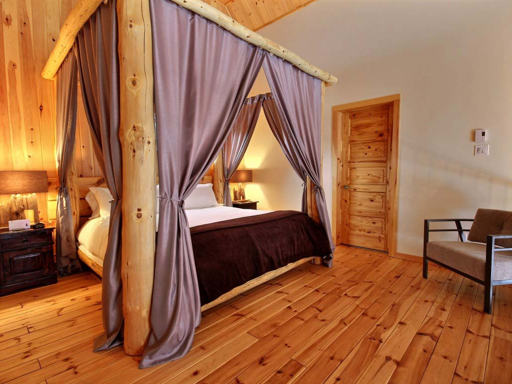 Chambre principale Chalet Inukshuk