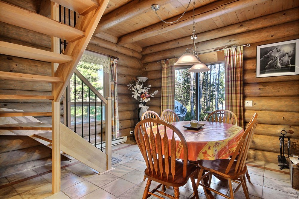 Salle à manger Chalet Le Loup-Blanc