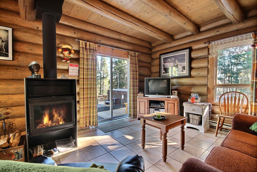 Salle principale Chalet Le Loup-Blanc