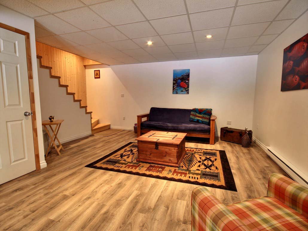 Sous-sol Chalet Loup-Cervier