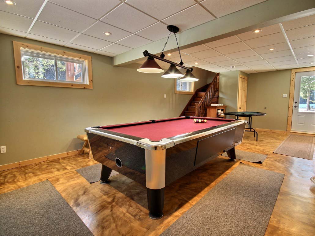 Table de billard Chalet La Loutre