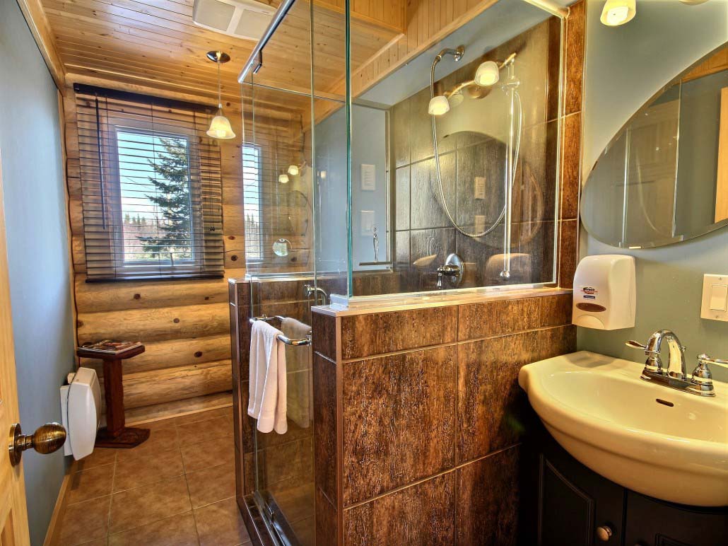 Salle de bain Chalet La Loutre