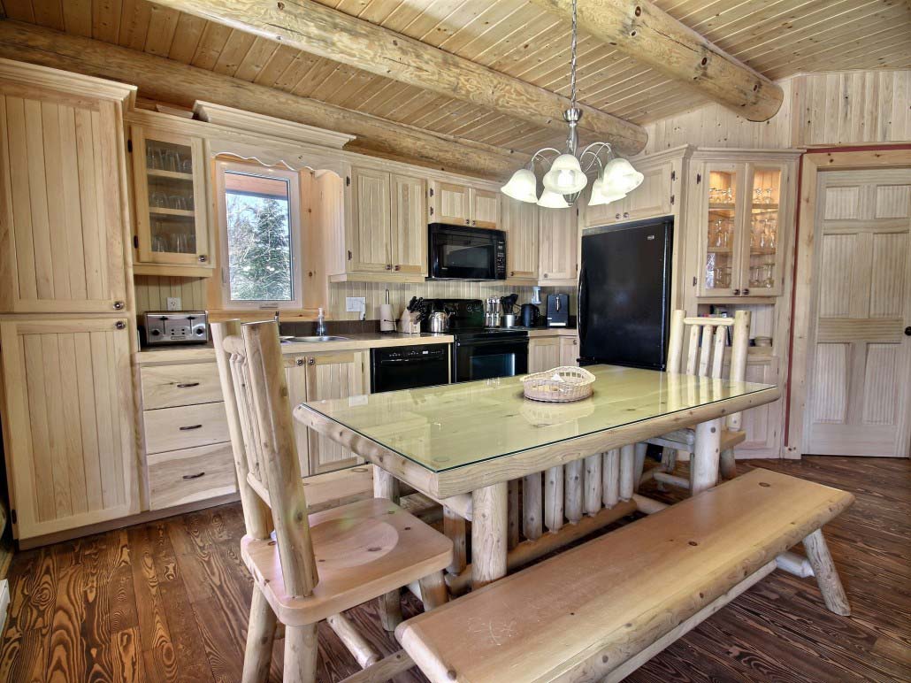 Cuisine Chalet La Loutre