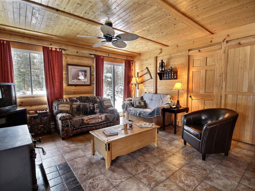 Salon et détente Chalet Lynx