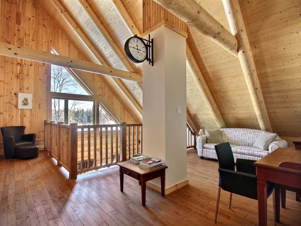 Salon Mezzanine Chalet Marmottes