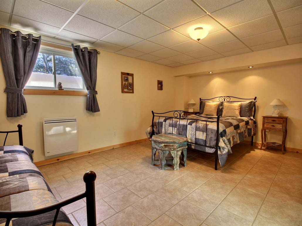 Chambre sous-sol Chalet Marmottes
