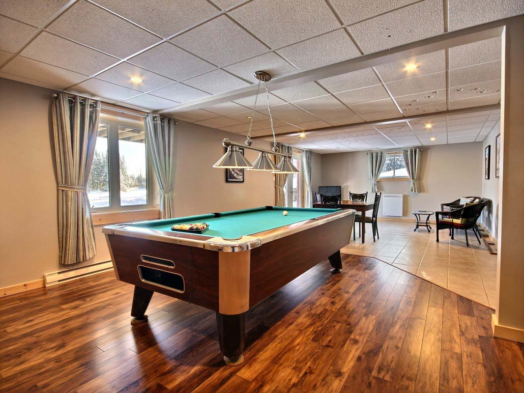 table de billard Chalet Marmottes