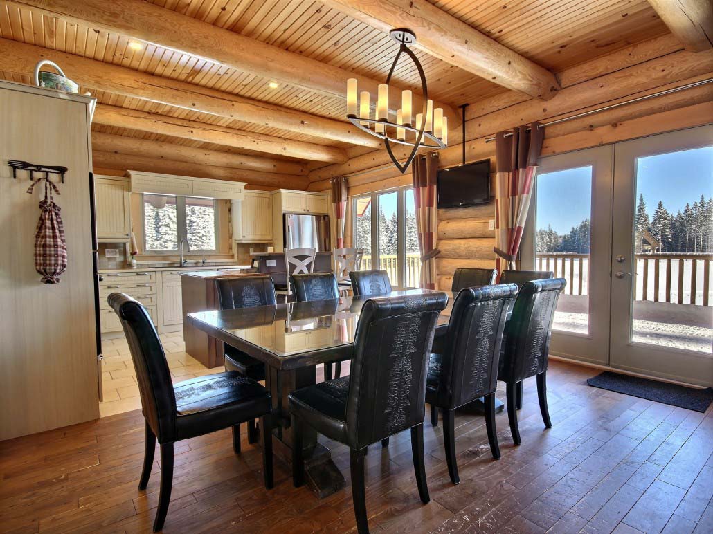 Salle à manger Chalet Marmottes