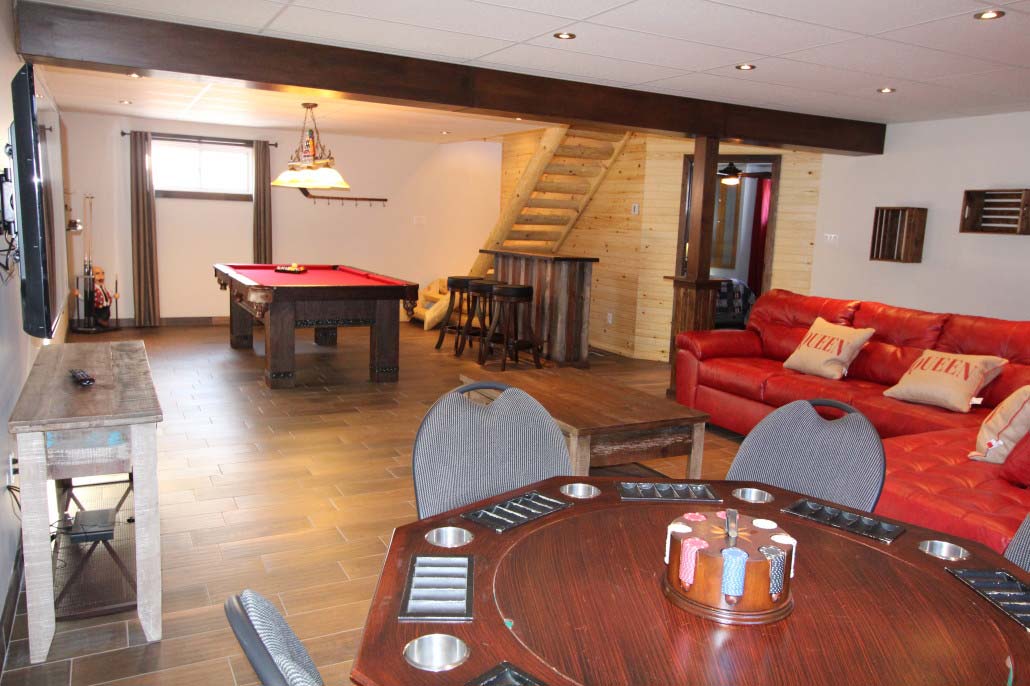 Table à poker Chalet Le Mustang