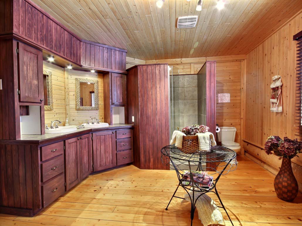 Salle de bain Chalet Le Mustang