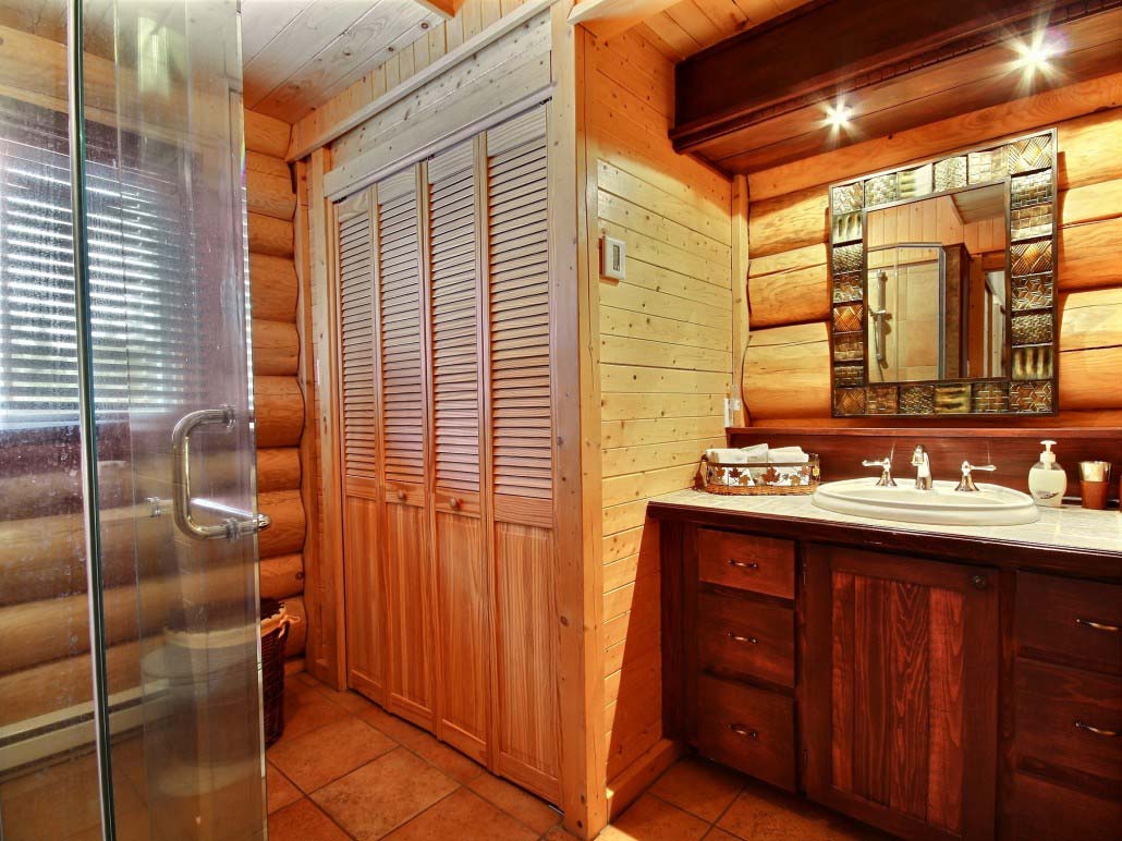Salle de bain Chalet Le Mustang